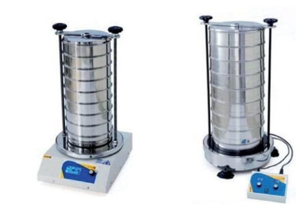 Laboratory sieve shaker / for dry sieving / digital